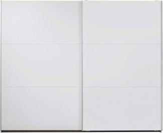 Rauch Möbel Santiago Schwebetürenschrank, Holz, Weiß, BxHxT: 261x210x59 cm