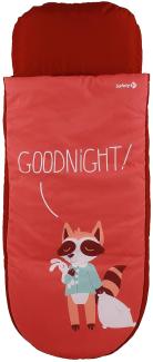 Safety 1st Schlafsack Go DoDo, kuschelig warmer Kinderschlafsack, ideal für den nächsten Urlaub oder Übernachtungsbesuch, nutzbar ab ca. 3 Jahren, Goodnight Red