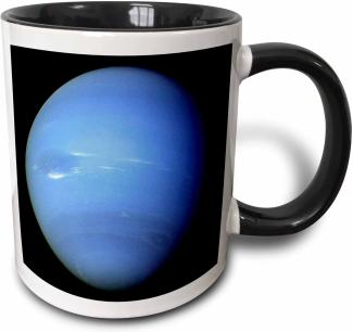 3dRose Set, Neptune-Two Keramik-Tasse, Mehrfarbig, 10,16 x 7,62 x 9,52 cm