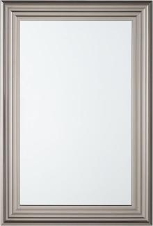 Wandspiegel silber rechteckig 61 x 91 cm CHATAIN