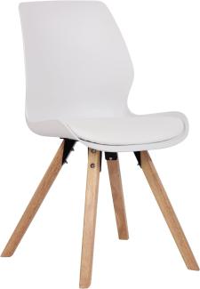 Stuhl Luna Kunststoff (Farbe: weiß)