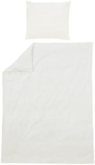 Meyco Uni Bettbezug Off White 140 x 200 / 220 cm W