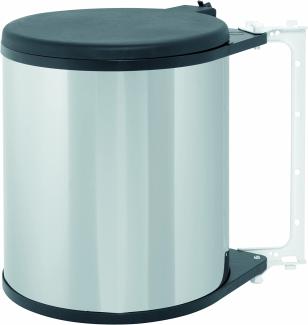 Brabantia Einbau-Mülleimer 15l rund brilliant steel (418181)