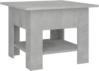 Couchtisch Betongrau 55x55x42 cm Spanplatte [810266]