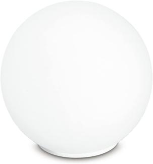 LED Tischleuchte Mini Kugel - Glaskugel Weiß satiniert Ø 15cm