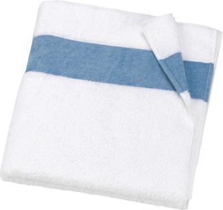 Feiler Handtücher Exclusiv mit Chenillebordüre | Duschtuch 68x150 cm | hellblau