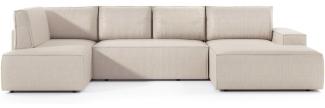 Designer Sofa Rondo mit Schlaffunktion Rechts