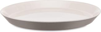 Alessi Tonale, 4 Stück Speiseteller Flach Light grey