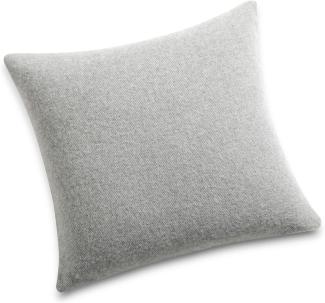 Biederlack Dekokissenhülle Cashmere Cushion | 40x40 cm | grau