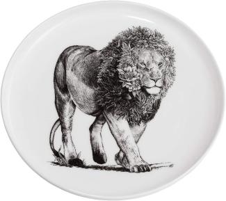 Maxwell & Williams DX0531 Teller 20 cm MARINI FERLAZZO African Lion, Porzellan, in Geschenkbox