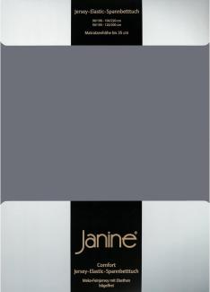 Janine Elastic-Jersey-Spannbetttuch 5002 Fb 48 opalgrau 180x200 - 200x220