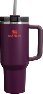 STANLEY Quencher H2.0 FlowState Trinkflasche mit Strohhalm 1.2L - Thermobecher Kühlt 11 Stunden - 48 Stunden Eisgekühlt - Spülmaschinenfest - Thermosflasche BPA Frei - Kaffeebecher To Go - Plum