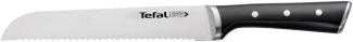Tefal Ice Force K23204 Brotmesser | 20 cm | Handschutz | Langlebig | Korrosionsschutz | Edelstahl | Schwarz