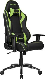 AKRacing Chair Core SX Gaming Stuhl, PU-Kunstleder, Schwarz/Grün, 5 Jahre Herstellergarantie