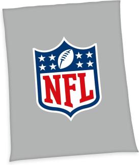 Herding Wellsoft-Flauschdecke NFL, 150 x 200 cm, Polyester