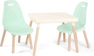 B. Toys Stuhl und Tisch Set - hellbeige & mint