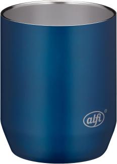 Alfi Isolierbecher City Drinking Cup, Kaffeebecher, Edelstahl, Mystic Blue Matt, 280 ml, 5567259028