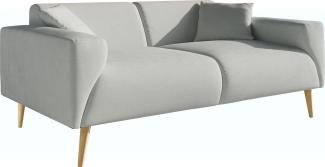 Sofa Svea Flachgewebe Mint 190x90 cm 2-Sitzer