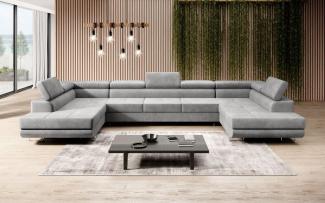 Baidani Sofa Sofa Taormina mit Schlaf- und Klappfunktion (Samt), inkl. Aufbau