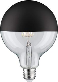 Paulmann 28679 LED Globe 6,5 Watt E27 Kopfspiegel Schwarz matt Warmweiß dimmbar