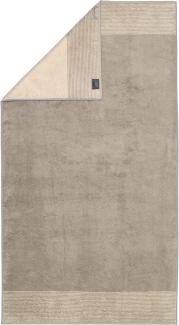 Cawö Handtücher Two-Tone | Duschtuch 80x150 cm | graphit