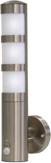 Grafner® Edelstahl Wandlampe mit Bewegungsmelder 137WBPIR Wandleuchte außen