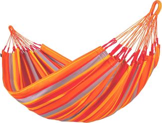 La Siesta Single-Hängematte BRISA toucan orange Klassische Einzel-Hängematte Outdoor