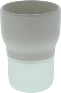 EVA SOLO 568145. 0 Kräutertopf, Selbstbewässerung, Sichtbarer Wasserstand, Ø 9 cm, Glas-Keramik, Chalk White, Weiß, 568145, 17, 6x12,4 cm