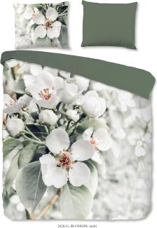 good morning Renforcé Bettwäsche 3 teilig Bettbezug 200 x 220 cm Kopfkissenbezug 60 x 70 cm Blossom 2626. 99. 02 Multi