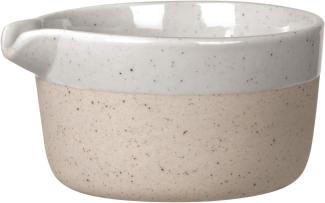 Blomus Milchkännchen SABLO, Milchkanne, Kanne, Keramik, grau, 150 ml, 64116