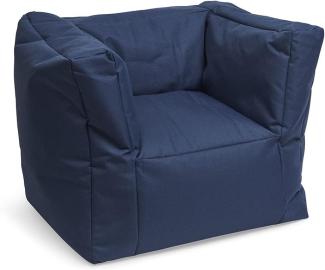 Jollein Kinder-Sessel Beanbag Jeansblau