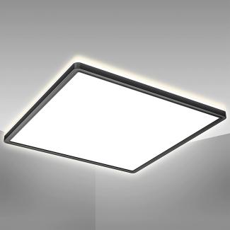 LED Panel Deckenlampe 22W ultraflach Deckenleuchte Wohnzimmer indirekt 42x42cm
