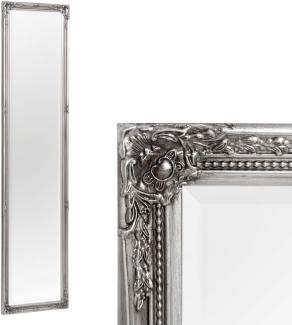 Spiegel GRACY barock Antik-Silber 170x40cm Wandspiegel Flurspiegel Badspiegel