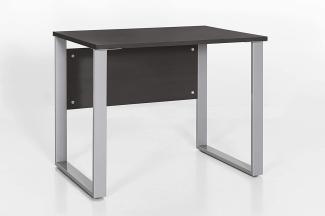 Möbelpartner Schreibtisch Lola 701426 anthrazit, 90,0 x 65,0 x 73,2 cm