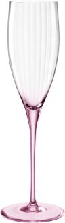 Leonardo Sektglas Poesia, Sekt Glas, Champagnerglas, Champagner, Kristallglas, Rose, 250 ml, 022377