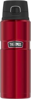 Thermos Isolierflasche Stainless King, Trinkflasche, Edelstahl, Cranberry Red Polished, 700 ml, 4010248070