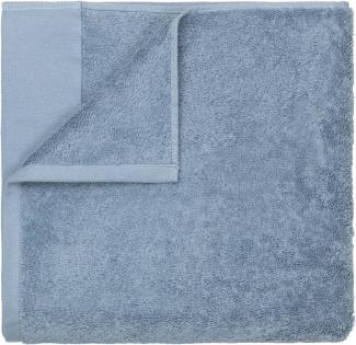 Blomus Handtuch RIVA, Badehandtuch, Saunatuch, Baumwolle, ashley Blue, 200 x 100 cm, 69253