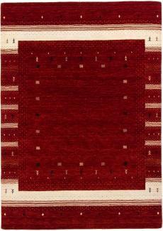 Morgenland Gabbeh Teppich - Loribaft Indus - 204 x 142 cm - rot