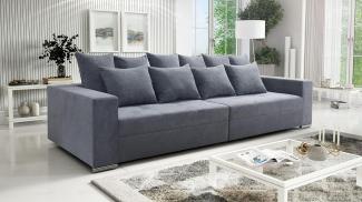 Modernes Big Sofa Wohnlandschaft Sofa Couch Jumbo 3 - hellgrau