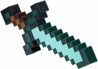 Paladone Minecraft Diamantschwert Licht - 3 dynamische Lichtmodi - Offiziell lizenzierte Minecraft Zimmerdeko & Sammlerstück