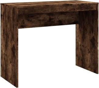 Schreibtisch Räuchereiche 90x40x72 cm Holzwerkstoff