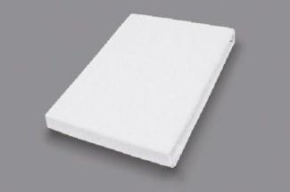Vario Jersey-Spannbetttuch weiß, 190 x 200 cm