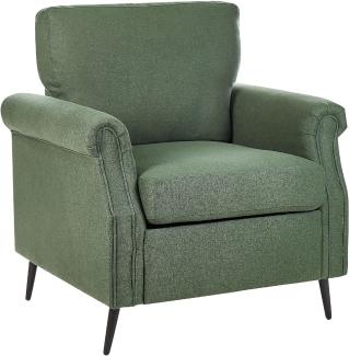Sessel grün schwarz Retro-Design VIETAS