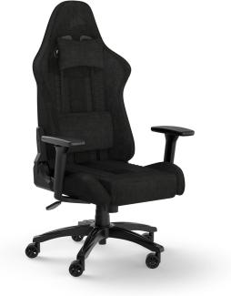 Corsair TC100 Relaxed-Stoff Gaming Chair, Nylon, Schwarz, One Size