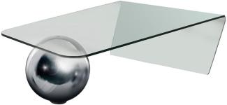 Couchtisch Glas Stahl Mundo