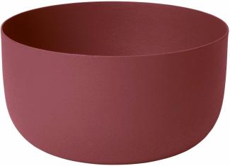 Blomus Schale REO medium, Schüssel, Schälchen, pulverbeschichtet, Rustic Brown, 13 cm, 66036