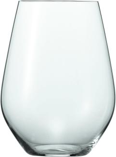 Spiegelau Authentis Casual Universalbecher XXL, 4er Set, Weinglas, Rotweinglas, Weißweinglas, Wein, Glas, Kristallglas, H 12. 9 cm, 630 ml, 4800277