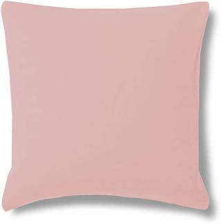 Estella Fein Jersey Kissenhülle 40 x 40 cm Atelier Jersey-Kissen rosa