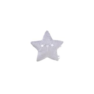 zierkissen Wild Star Polyester 34 cm grau