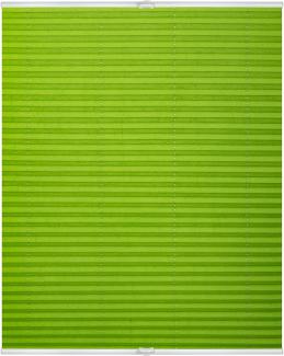 Lichtblick Plissee Klemmfix, ohne Bohren, verspannt, grün, 130 x 60 x 3 cm